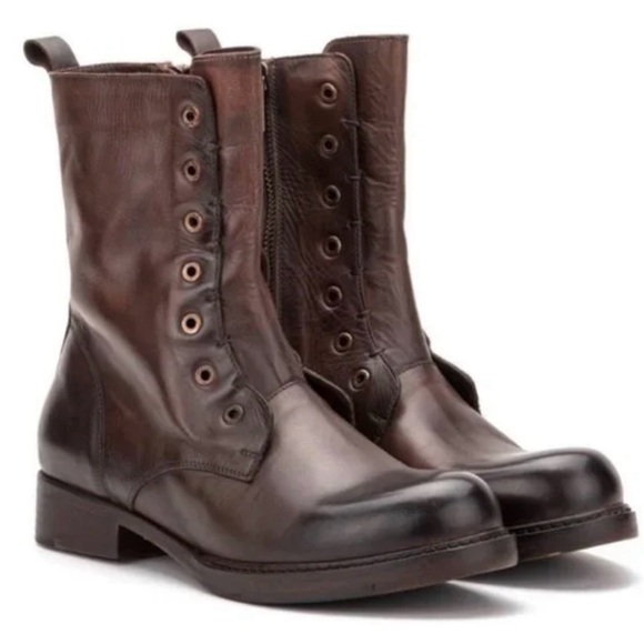 Vintage Foundry leather boots - Picture 1 of 11